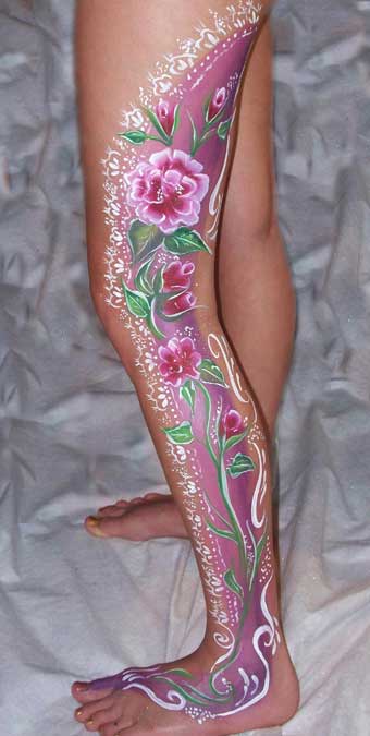 body art painted designs1